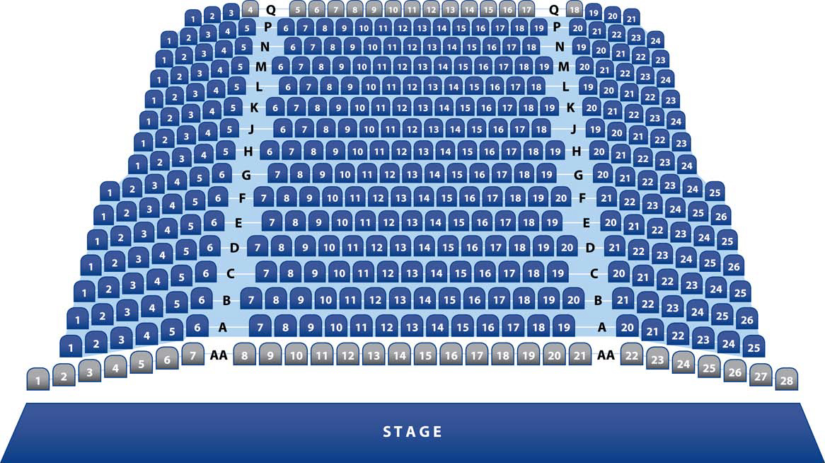 Thornden Hall Seating Plan
